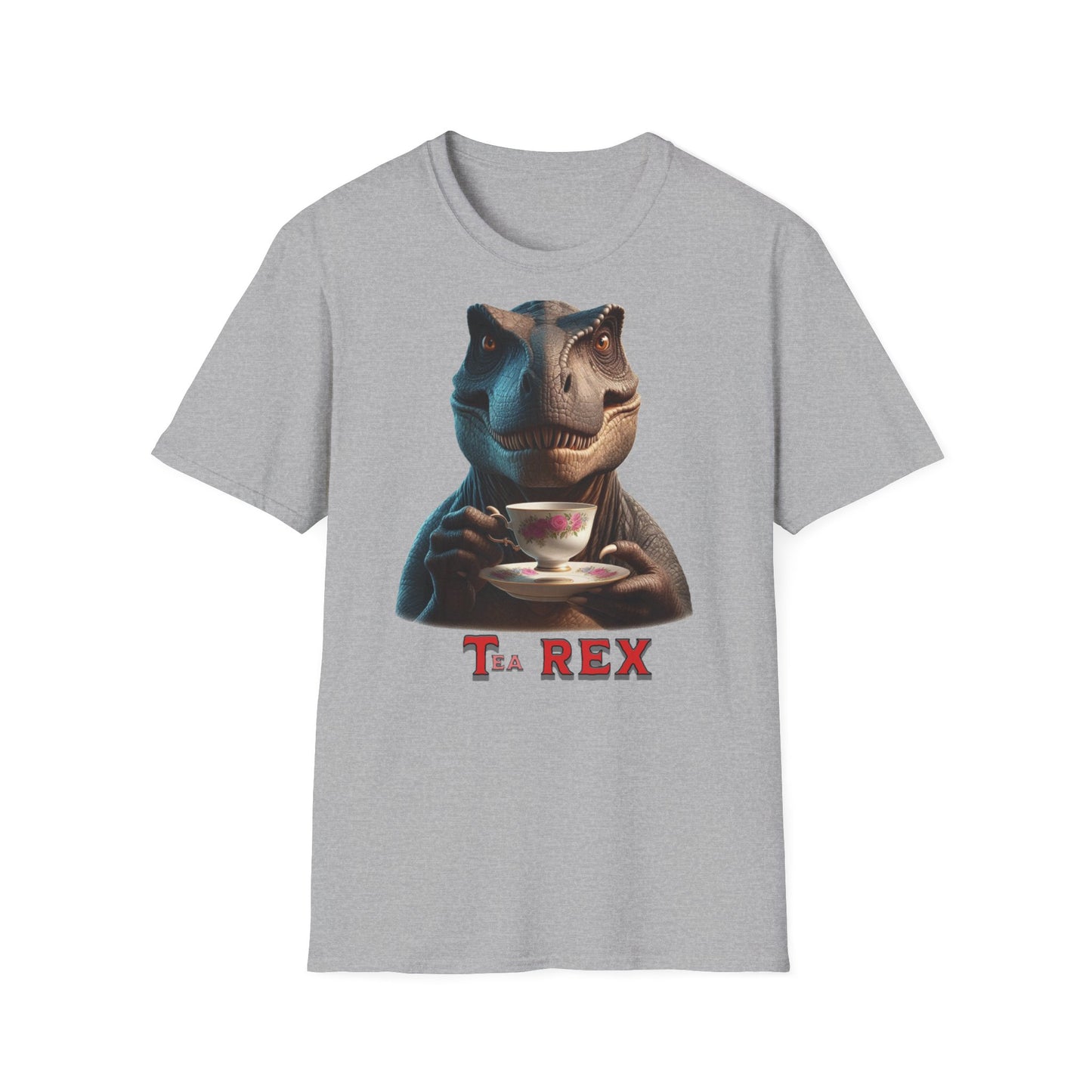 " Tea - Rex " Unisex Softstyle T-Shirt