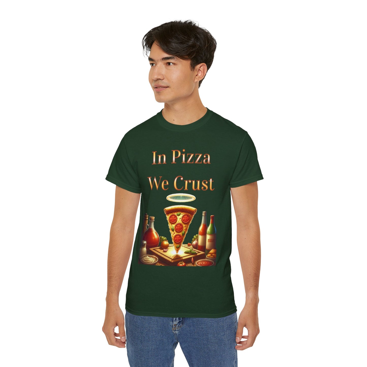 "In Pizza We Crust" - Unisex Ultra Cotton Tee