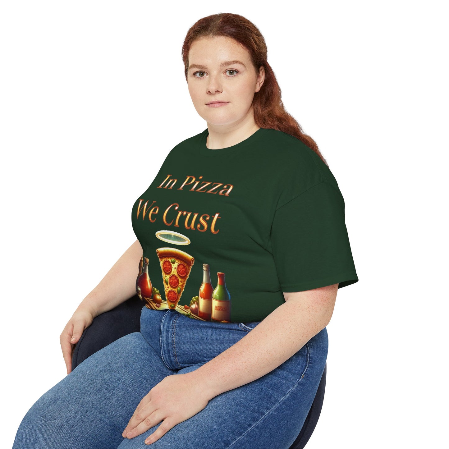 "In Pizza We Crust" - Unisex Ultra Cotton Tee