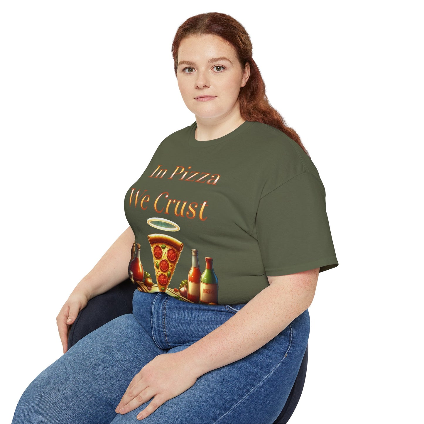 "In Pizza We Crust" - Unisex Ultra Cotton Tee