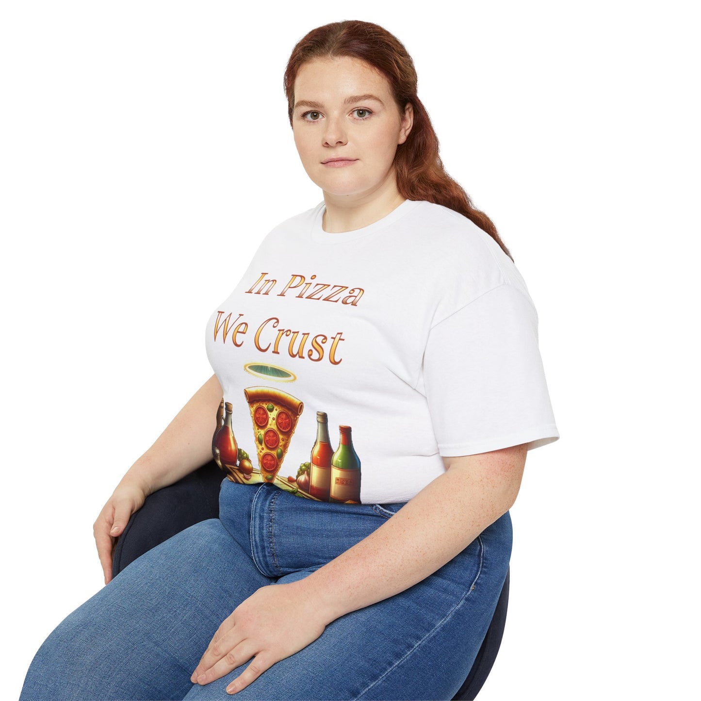 "In Pizza We Crust" - Unisex Ultra Cotton Tee