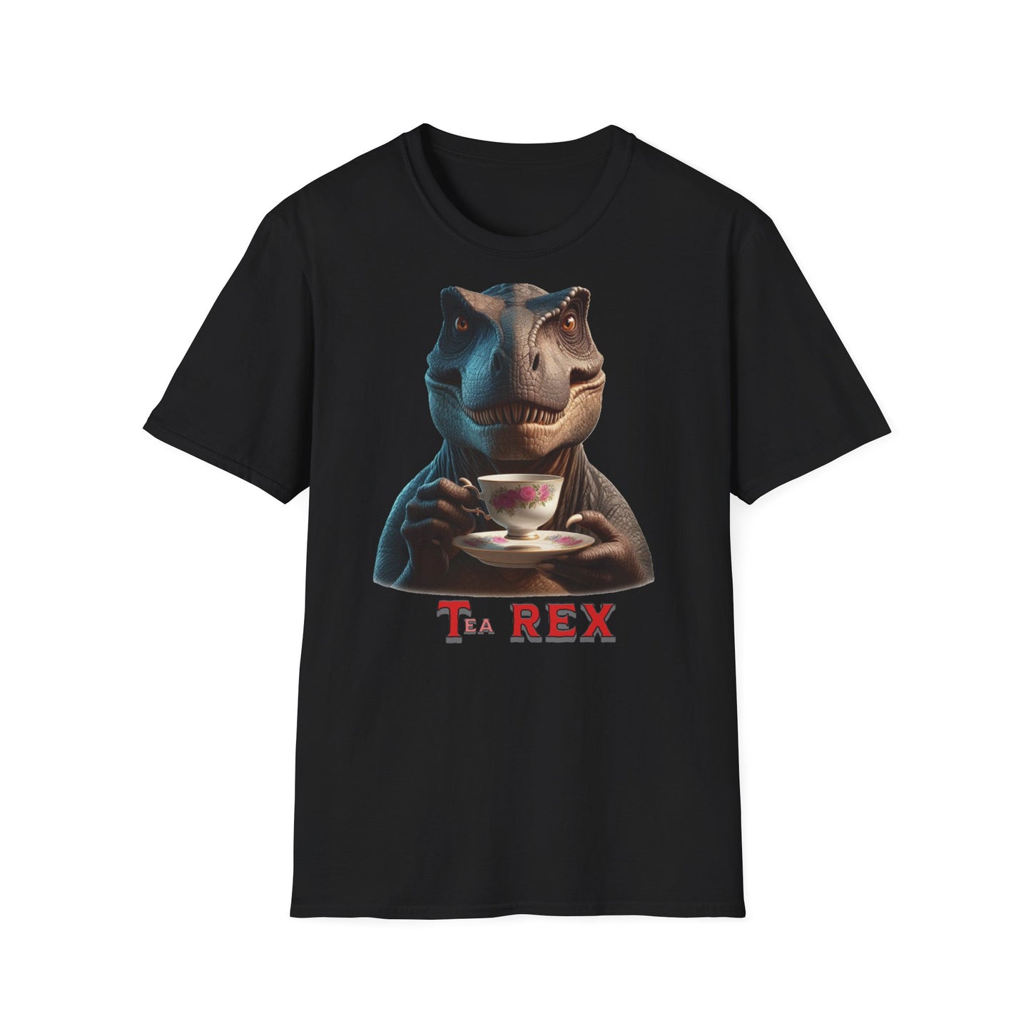 " Tea - Rex " Unisex Softstyle T-Shirt