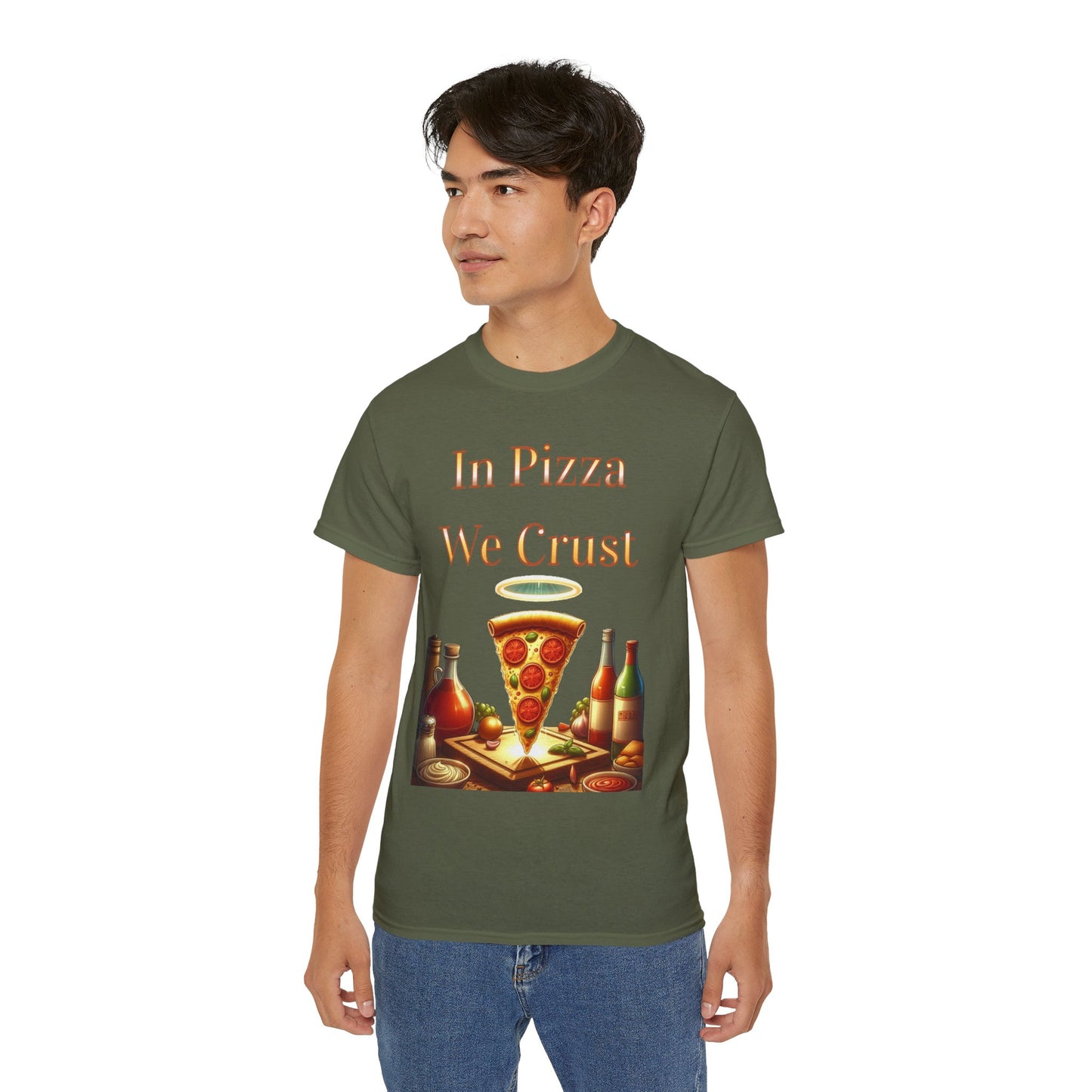 "In Pizza We Crust" - Unisex Ultra Cotton Tee