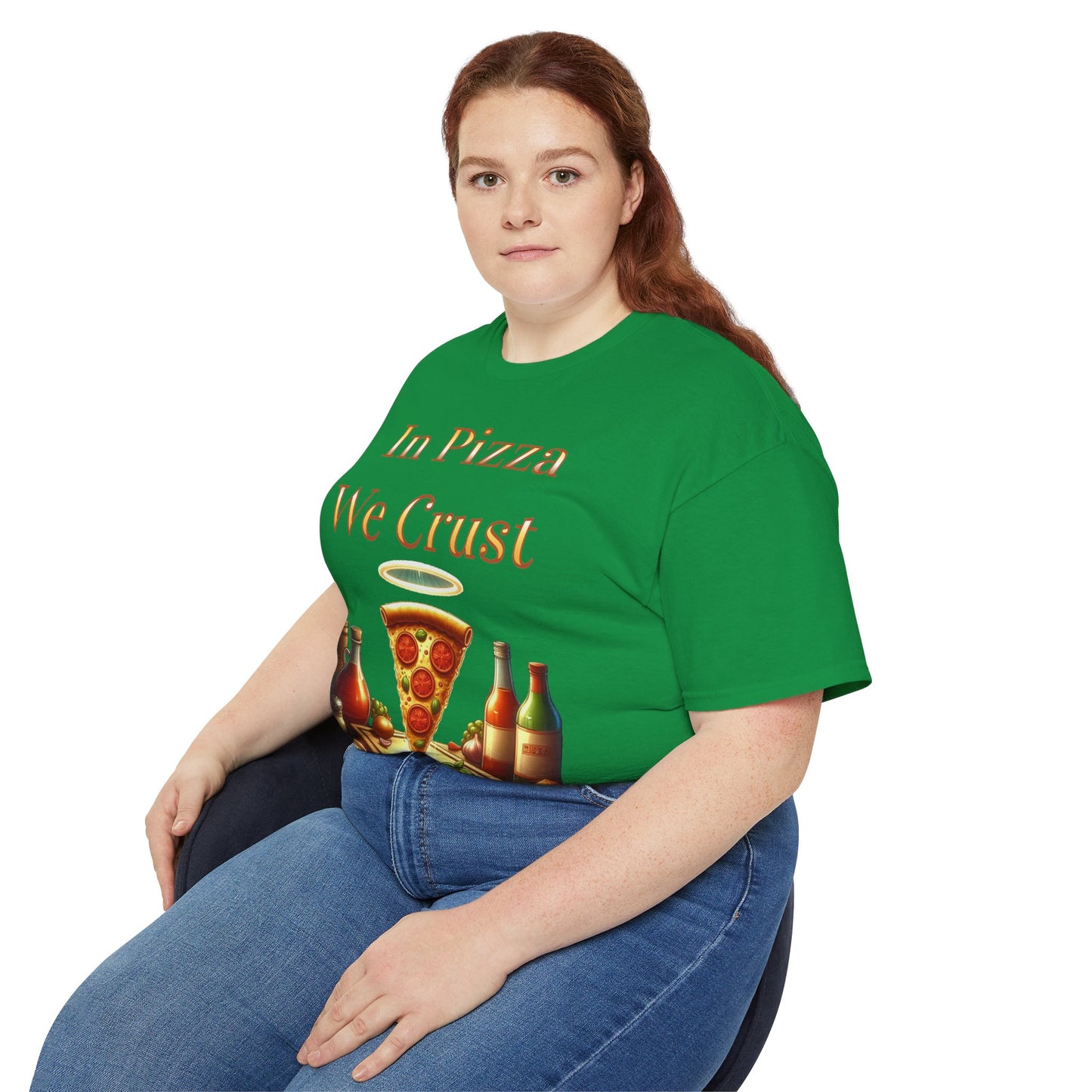 "In Pizza We Crust" - Unisex Ultra Cotton Tee