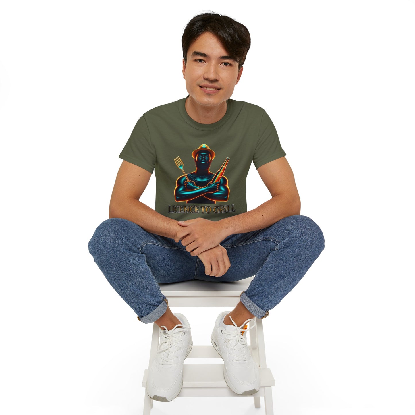 "License to Grill" - Unisex Ultra Cotton Tee