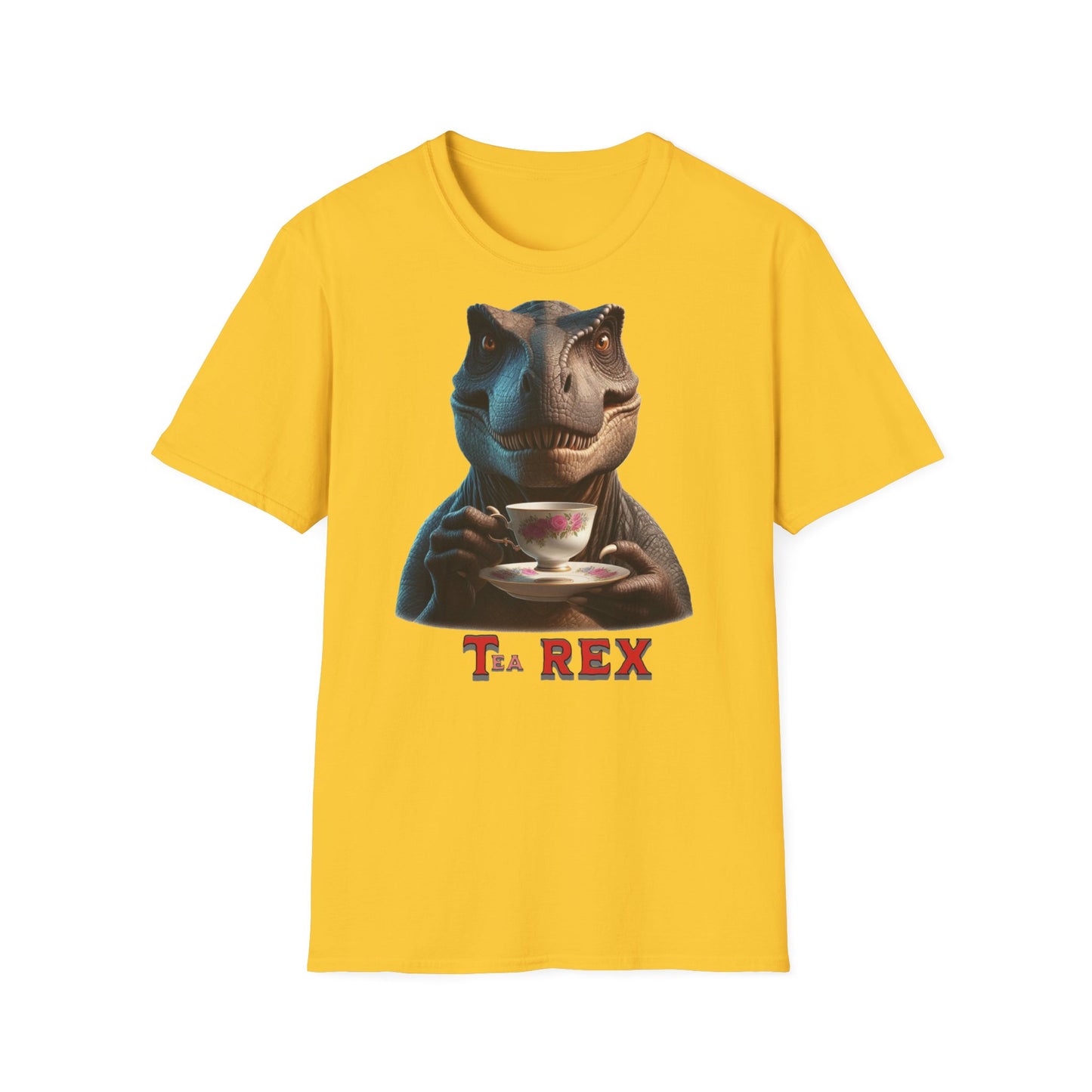 " Tea - Rex " Unisex Softstyle T-Shirt