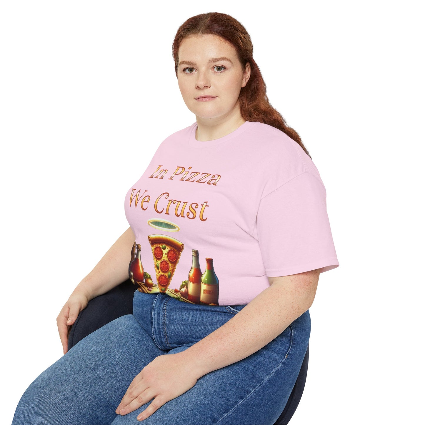 "In Pizza We Crust" - Unisex Ultra Cotton Tee