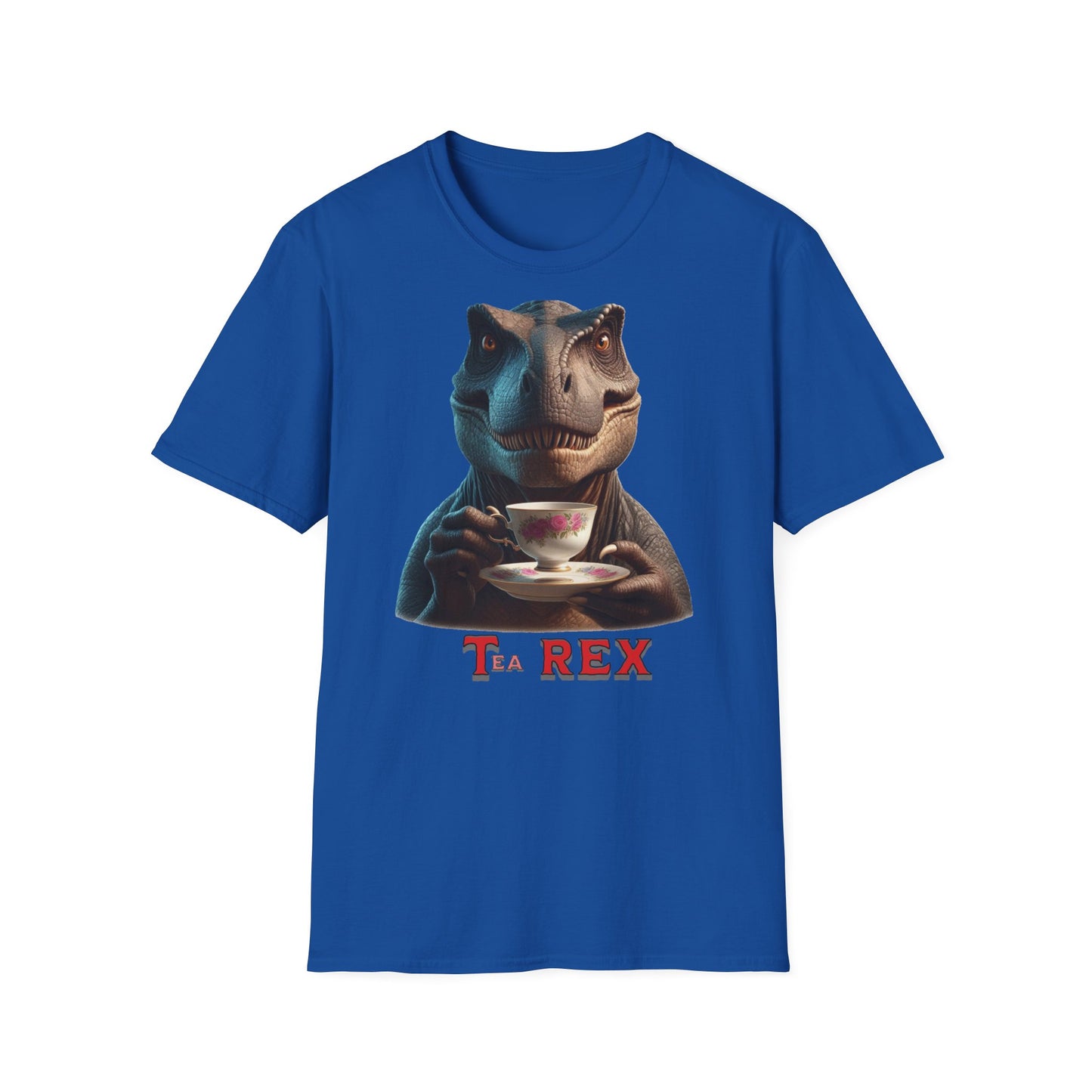 " Tea - Rex " Unisex Softstyle T-Shirt
