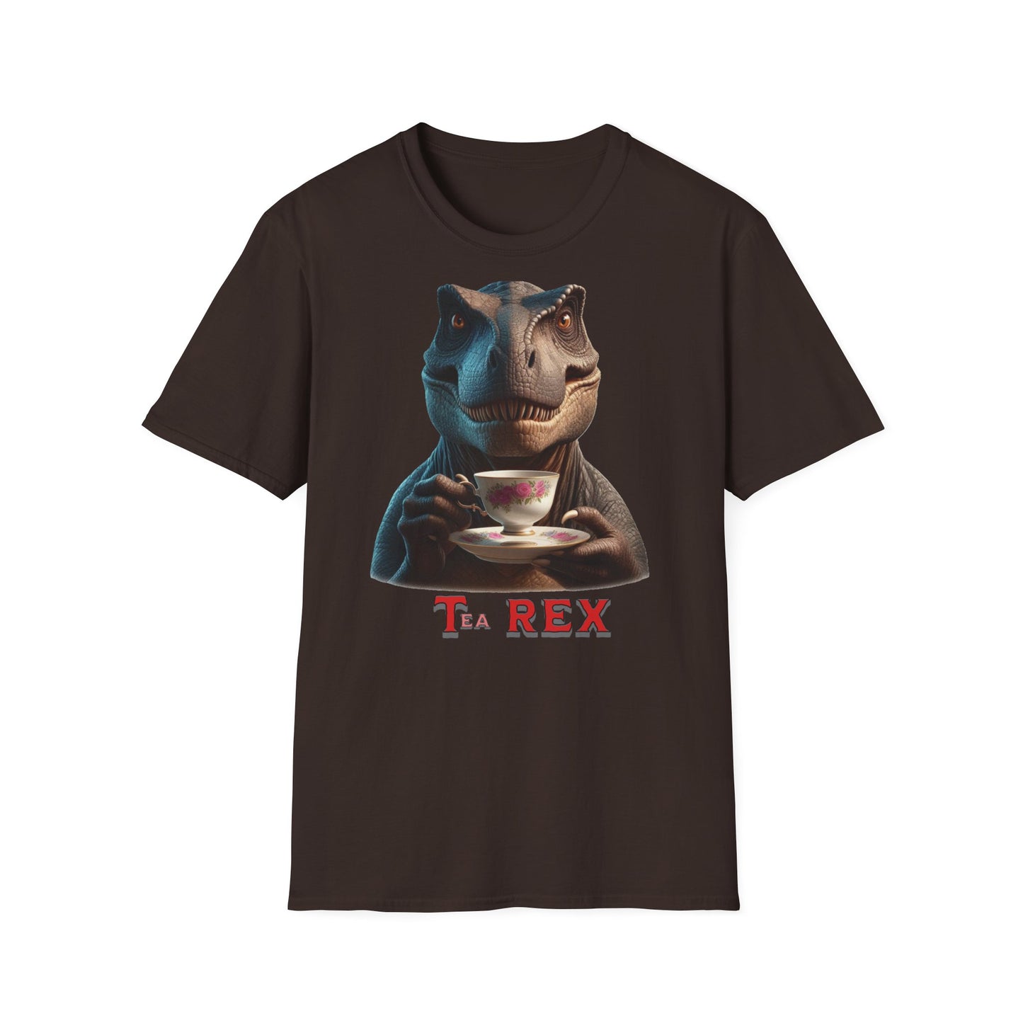 " Tea - Rex " Unisex Softstyle T-Shirt