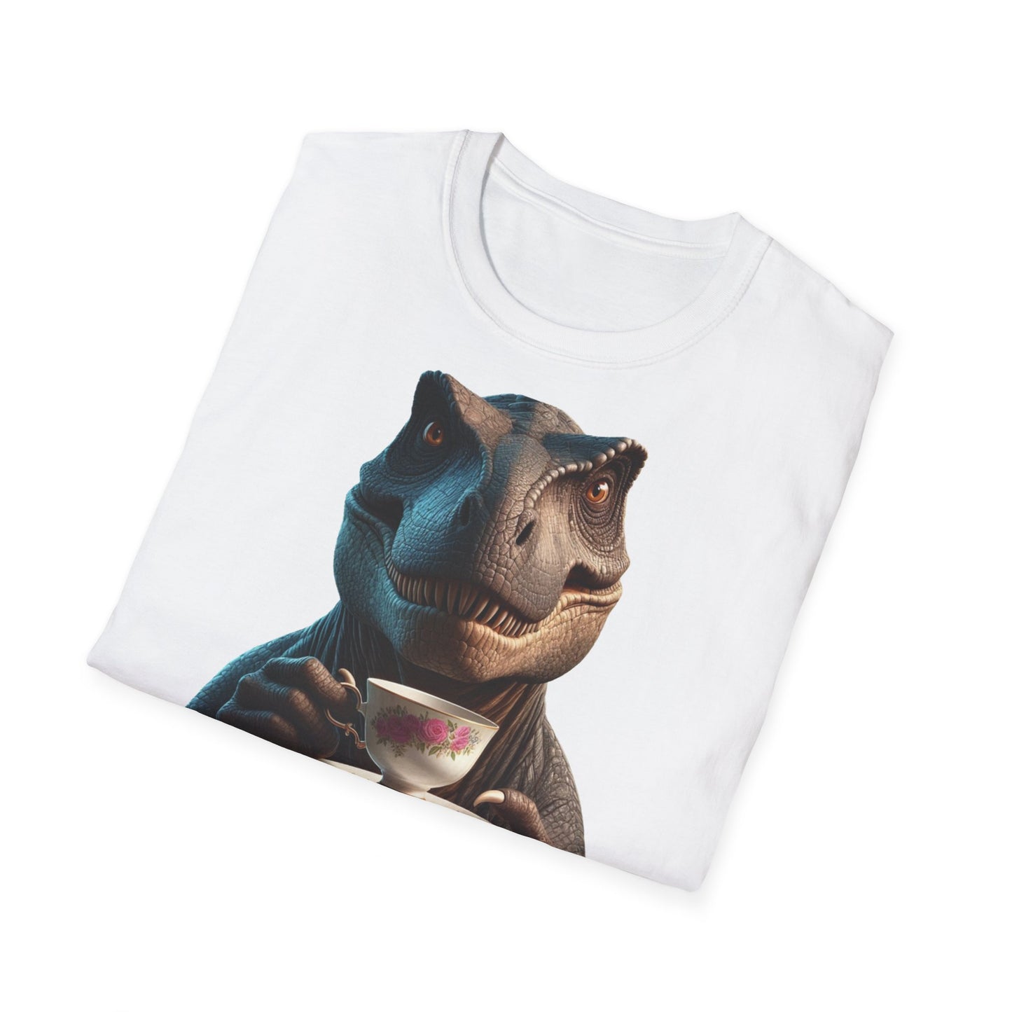 " Tea - Rex " Unisex Softstyle T-Shirt