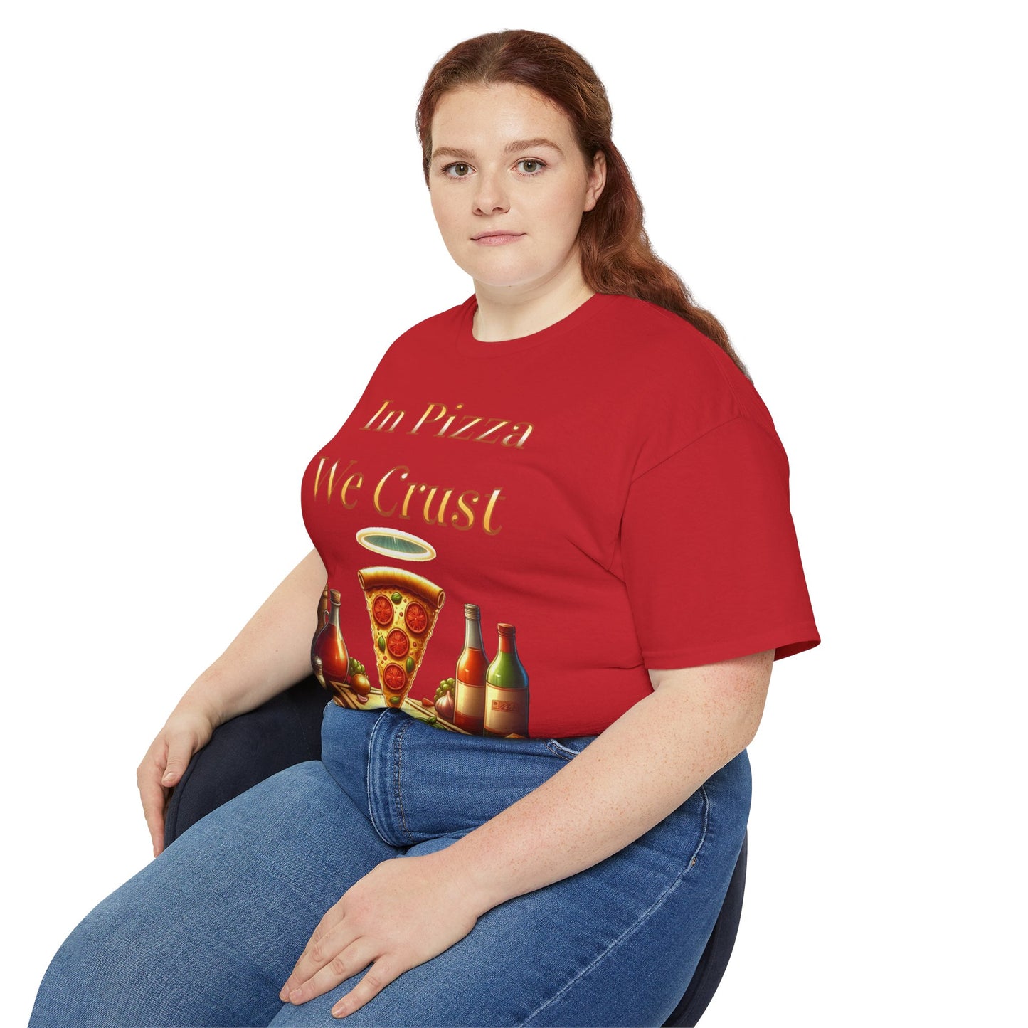 "In Pizza We Crust" - Unisex Ultra Cotton Tee