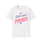 "Geek and Proud" - Unisex Softstyle T-Shirt