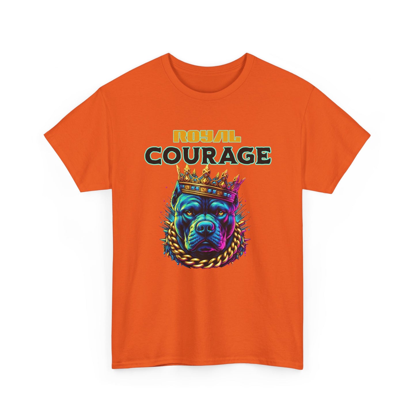 "Royal Courage"  - Unisex Heavy Cotton Tee