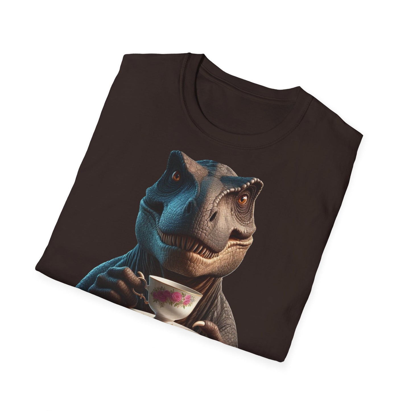 " Tea - Rex "  Unisex Softstyle T-Shirt