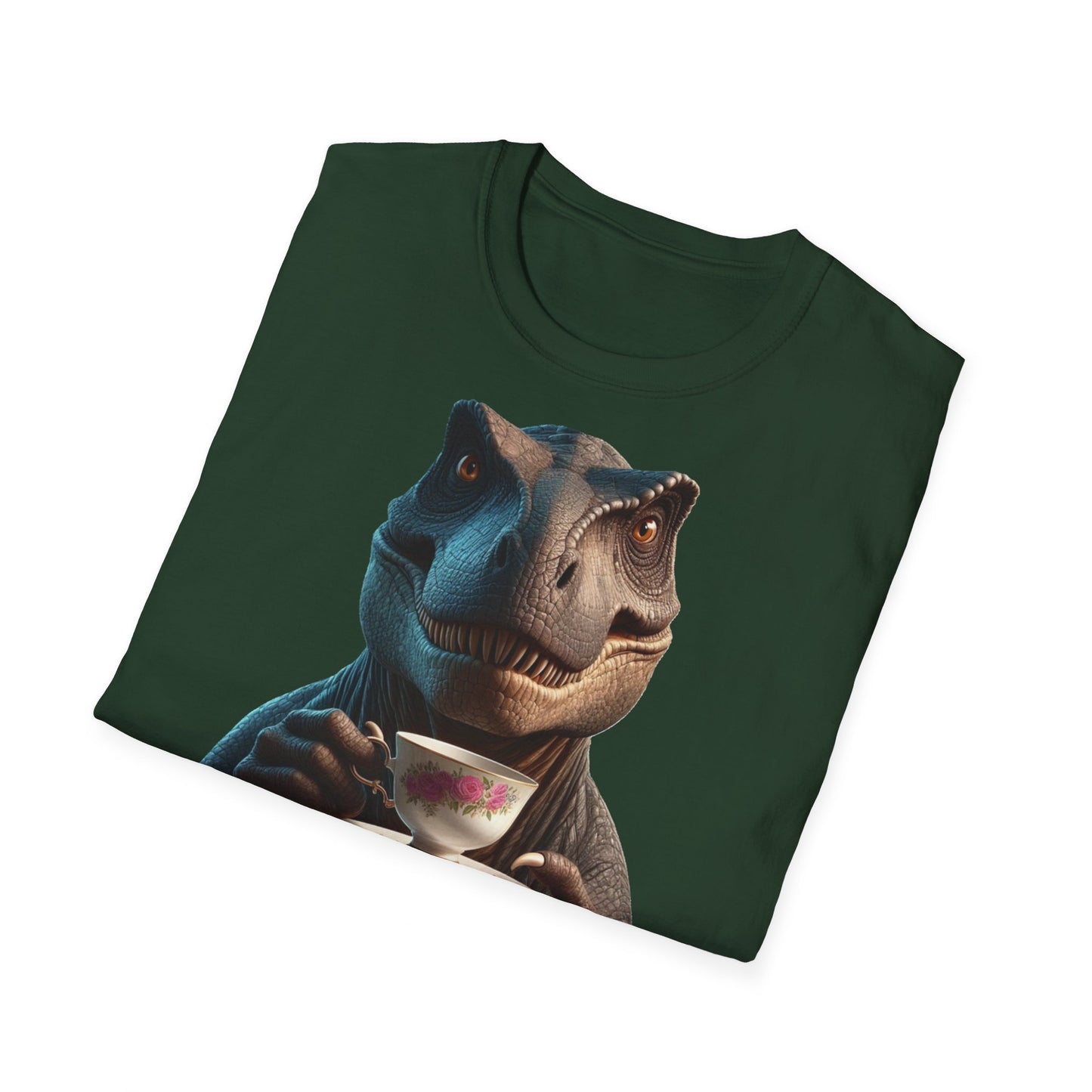 " Tea - Rex "  Unisex Softstyle T-Shirt