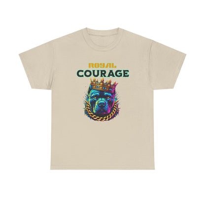 "Royal Courage"  - Unisex Heavy Cotton Tee