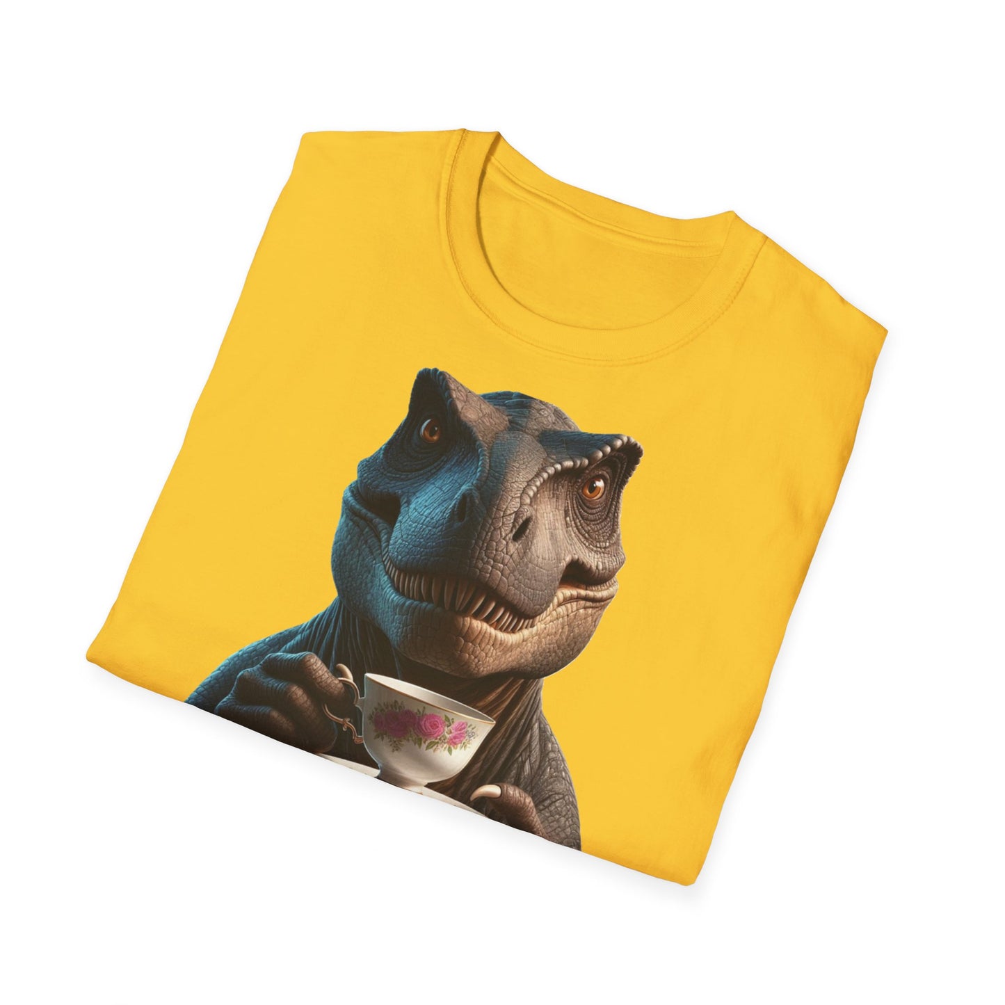 " Tea - Rex "  Unisex Softstyle T-Shirt