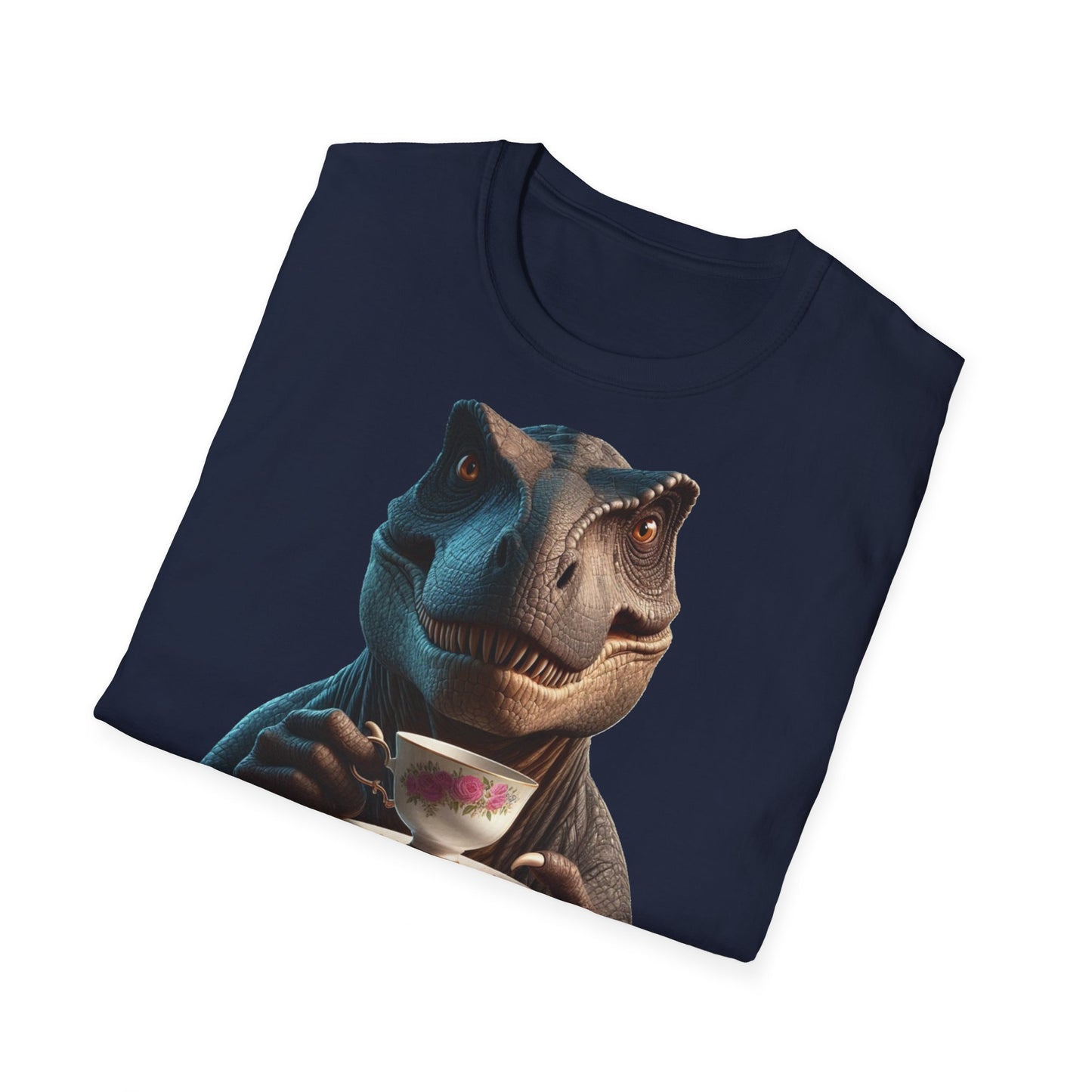 " Tea - Rex "  Unisex Softstyle T-Shirt