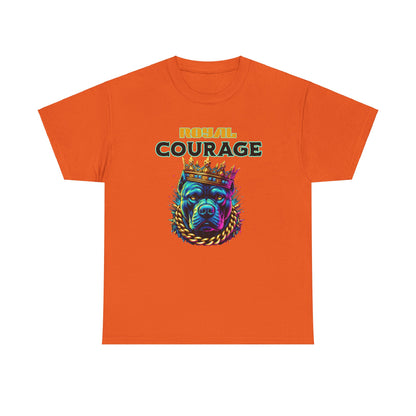 "Royal Courage"  - Unisex Heavy Cotton Tee