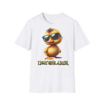 " I dont give a duck " Unisex Softstyle T-Shirt