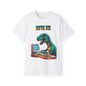 "Byte Me!" Tech-Savvy Dinosaur - Unisex Ultra Cotton Tee