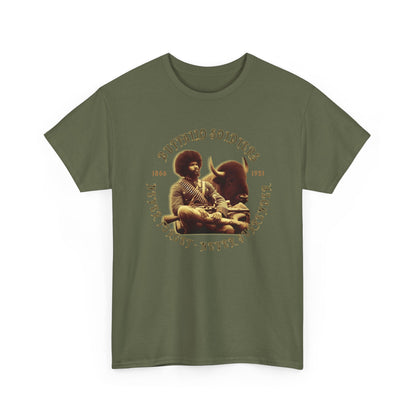 Copy of Buffalo Soldiers 'Never Forget' Tee — Vintage Military Tribute T-Shirt