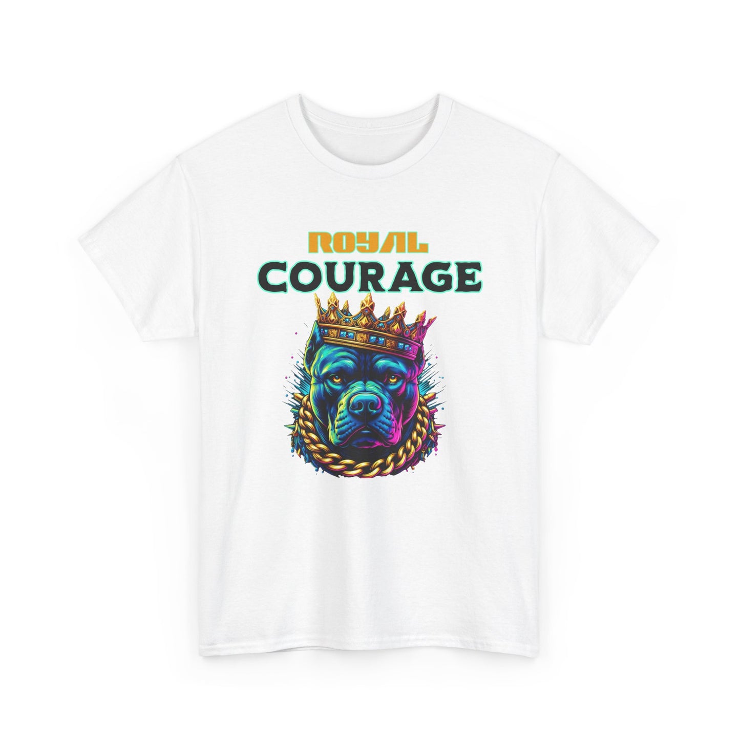 "Royal Courage"  - Unisex Heavy Cotton Tee