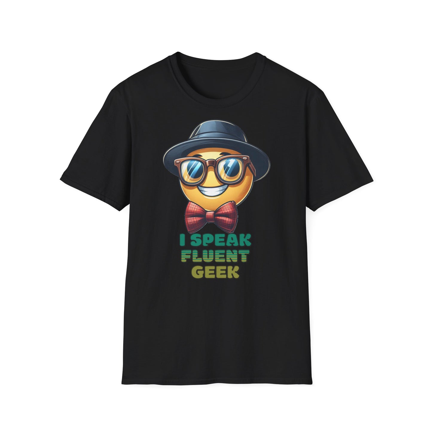 "I Speak Fluent Geek" - Unisex Softstyle T-Shirt