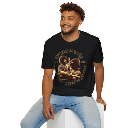 "Buffalo Soldier - Never Forget - Never Surrender" - Unisex Softstyle T-Shirt