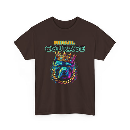 "Royal Courage"  - Unisex Heavy Cotton Tee