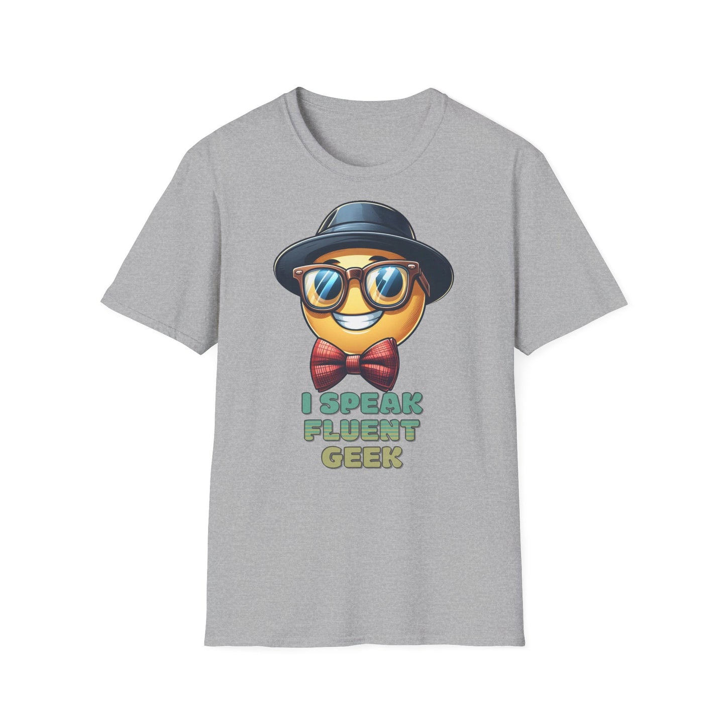 "I Speak Fluent Geek" - Unisex Softstyle T-Shirt