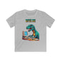 "Byte Me!" Tech-Savvy Dinosaur - Kids Softstyle Tee