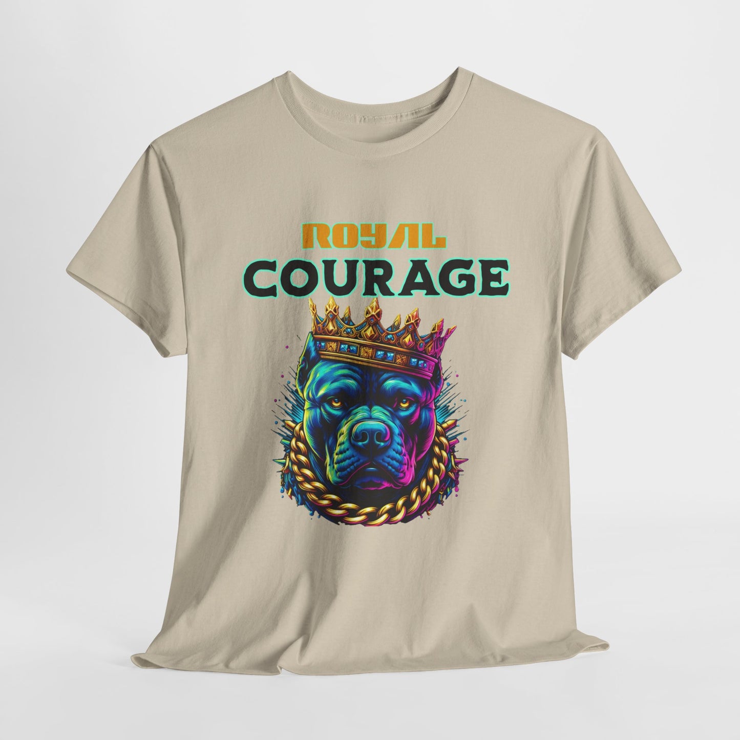 "Royal Courage"  - Unisex Heavy Cotton Tee