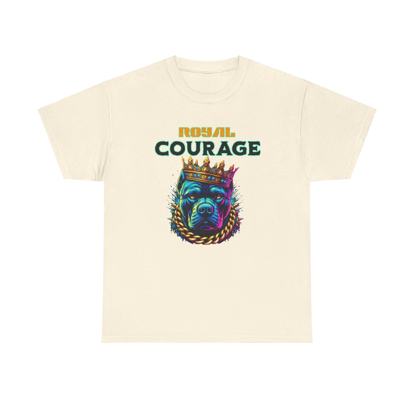 "Royal Courage"  - Unisex Heavy Cotton Tee