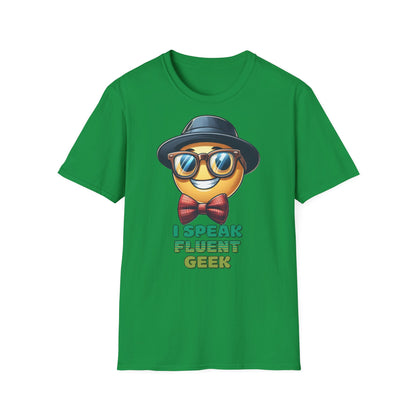 "I Speak Fluent Geek" - Unisex Softstyle T-Shirt