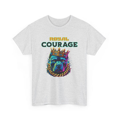 "Royal Courage"  - Unisex Heavy Cotton Tee