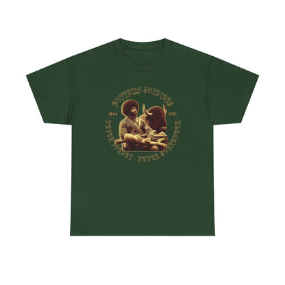 Copy of Buffalo Soldiers 'Never Forget' Tee — Vintage Military Tribute T-Shirt