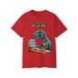 "Byte Me!" Tech-Savvy Dinosaur - Unisex Ultra Cotton Tee