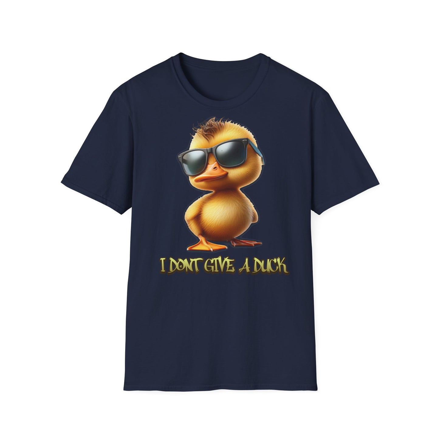 " I dont give a duck " Unisex Softstyle T-Shirt