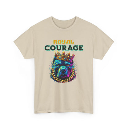 "Royal Courage"  - Unisex Heavy Cotton Tee