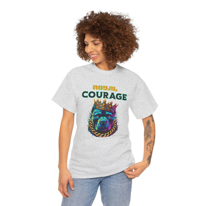 "Royal Courage"  - Unisex Heavy Cotton Tee