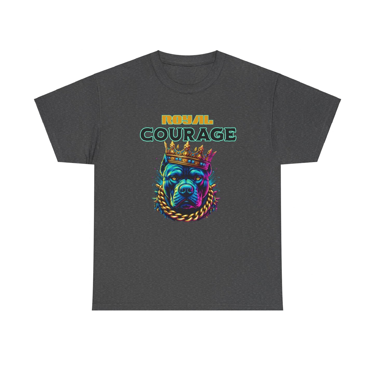 "Royal Courage"  - Unisex Heavy Cotton Tee