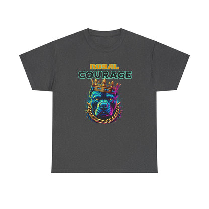 "Royal Courage"  - Unisex Heavy Cotton Tee