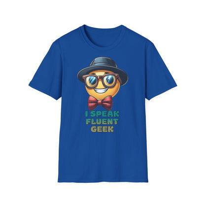 "I Speak Fluent Geek" - Unisex Softstyle T-Shirt