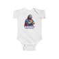 "Slow and Steady Saves the Day" Superhero Sloth Infant Fine Jersey Bodysuit