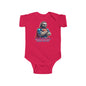 "Slow and Steady Saves the Day" Superhero Sloth Infant Fine Jersey Bodysuit