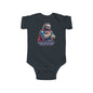 "Slow and Steady Saves the Day" Superhero Sloth Infant Fine Jersey Bodysuit