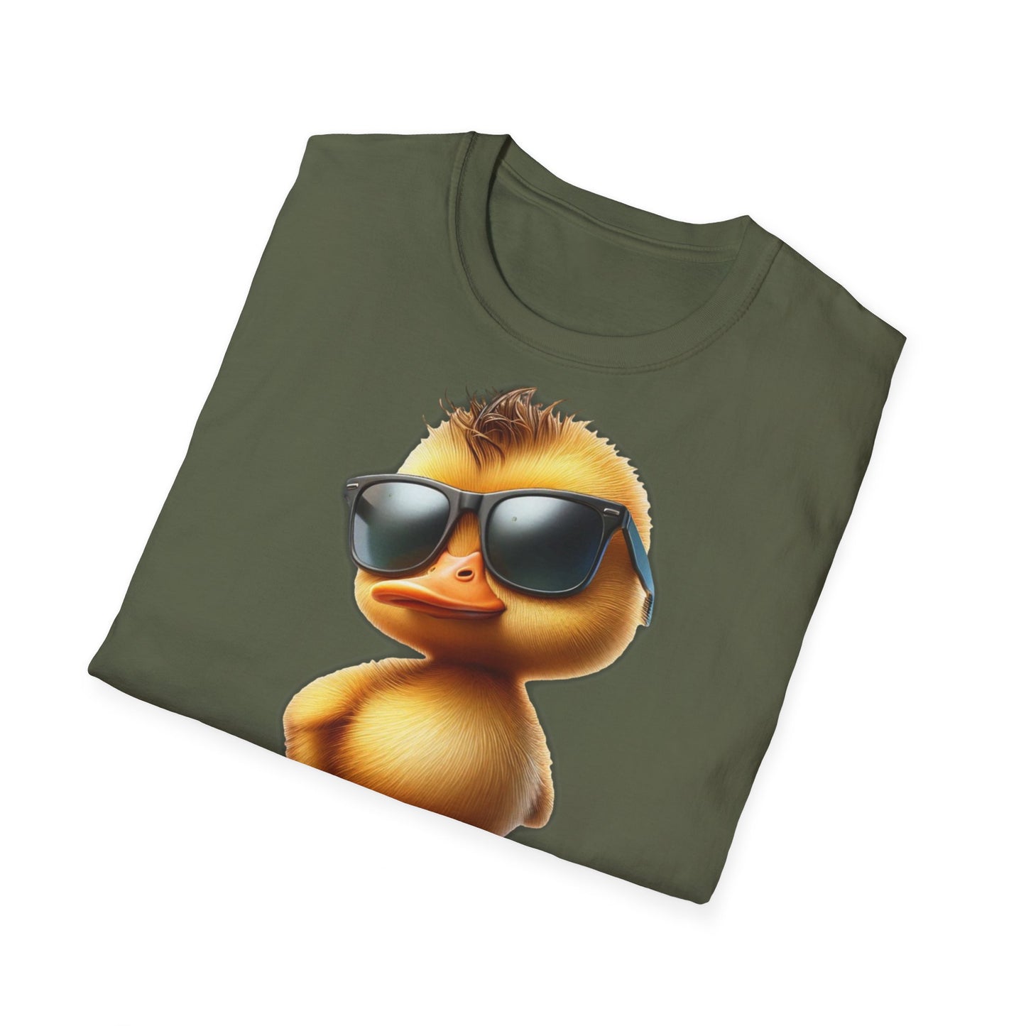 " I dont give a duck " Unisex Softstyle T-Shirt