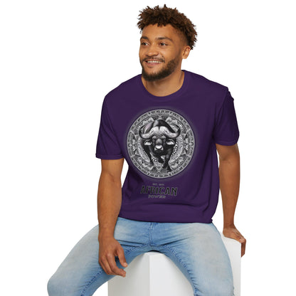 African Power " Buffallo " - Unisex Softstyle T-Shirt