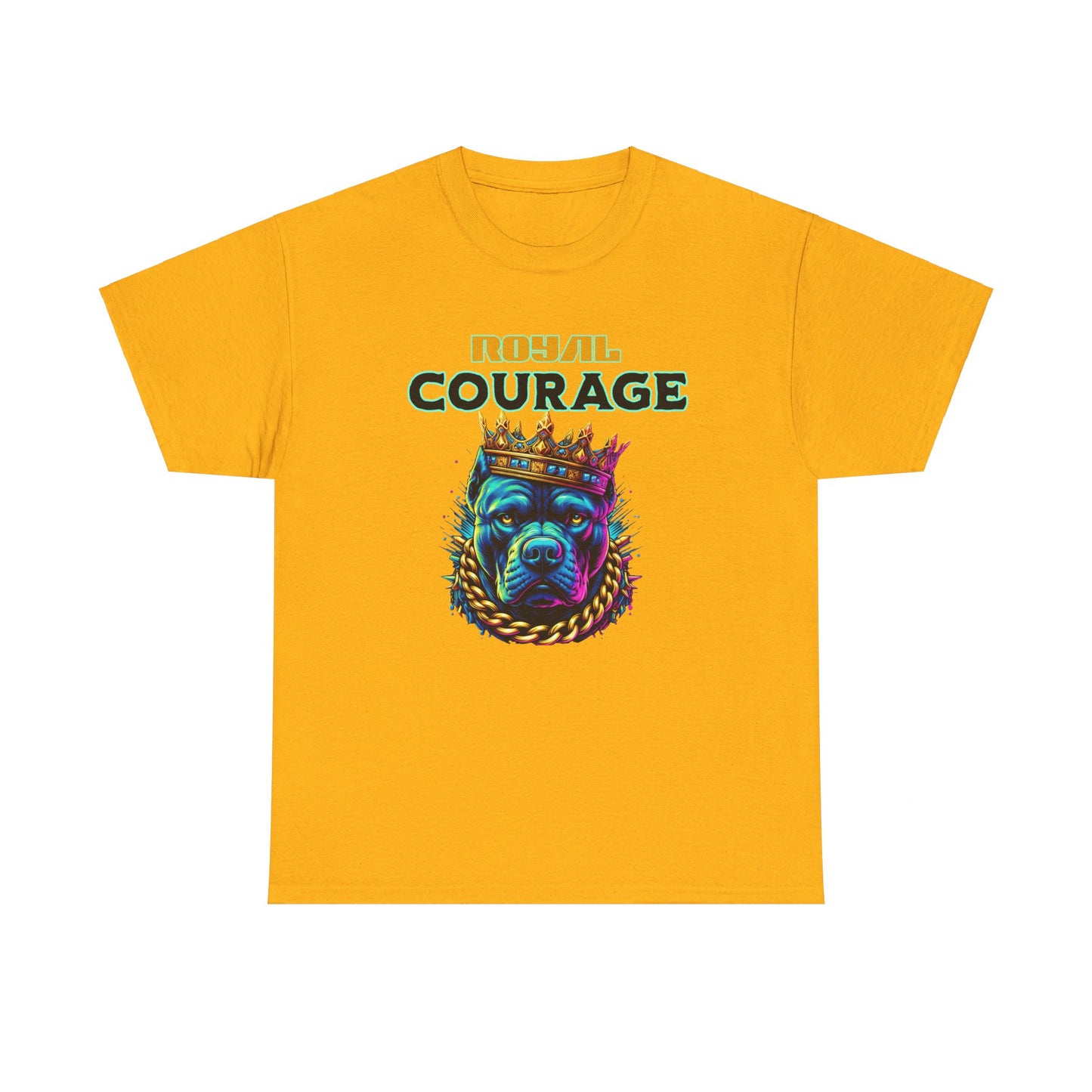 "Royal Courage"  - Unisex Heavy Cotton Tee